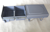 Garbage bin inside the cabinet
