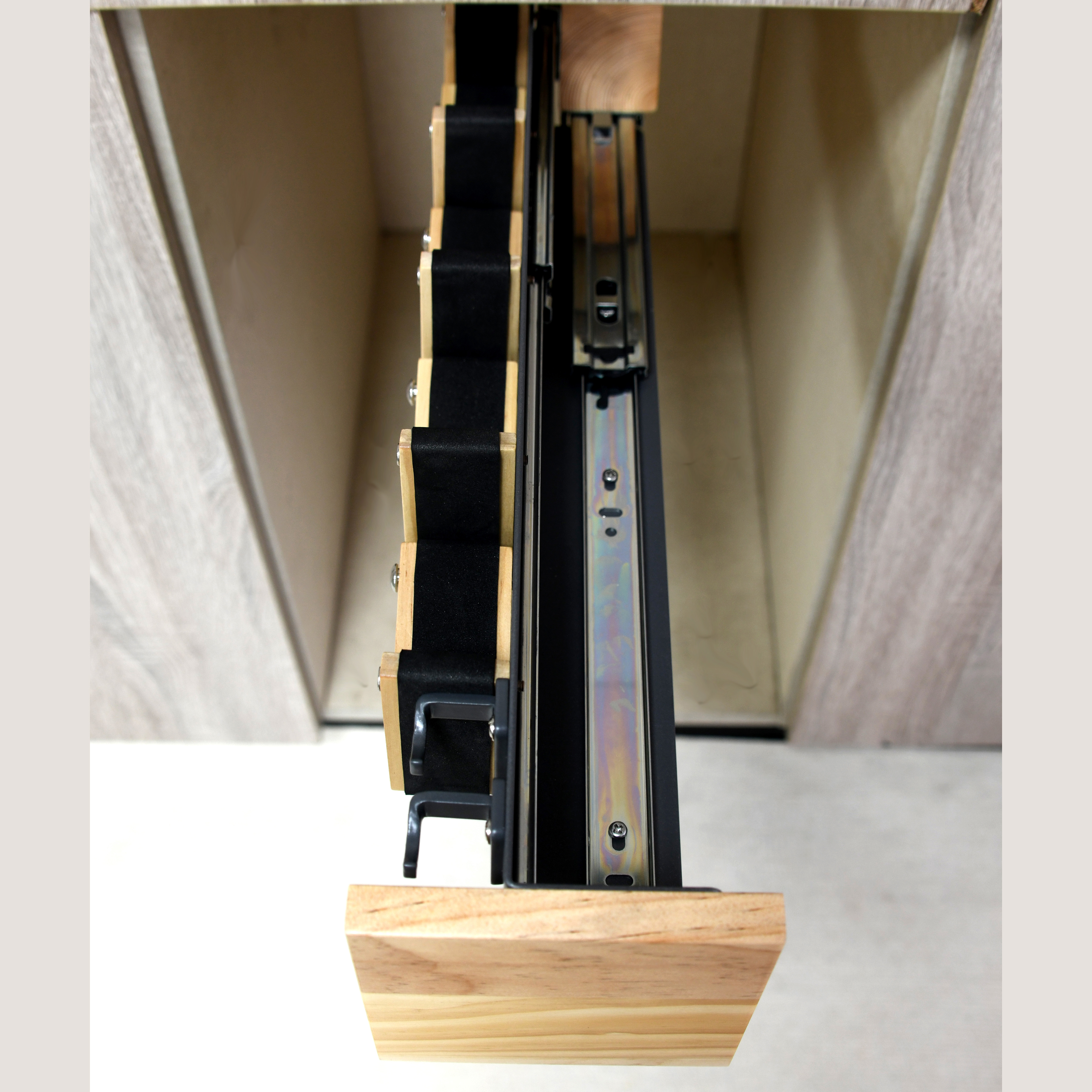 Cabinet pot rack