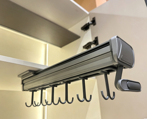 Cabinet pot rack